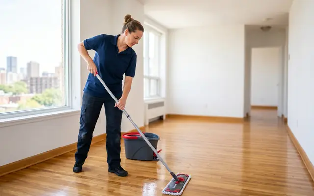 Départ locataire — nettoyage appartement à Rennes