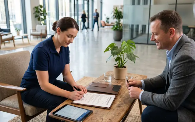 Contrat sur mesure — nettoyage copropriété Rennes