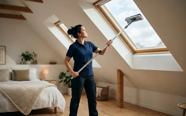 Velux & lucarnes — nettoyage vitres à Rennes
