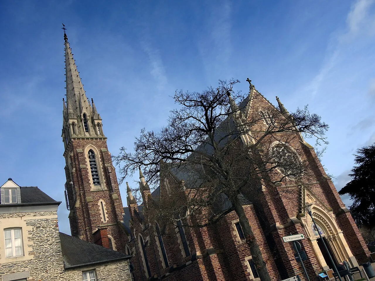 Église Saint-Martin de Cesson-Sévigné, commune de la métropole rennaise, Ille-et-Vilaine