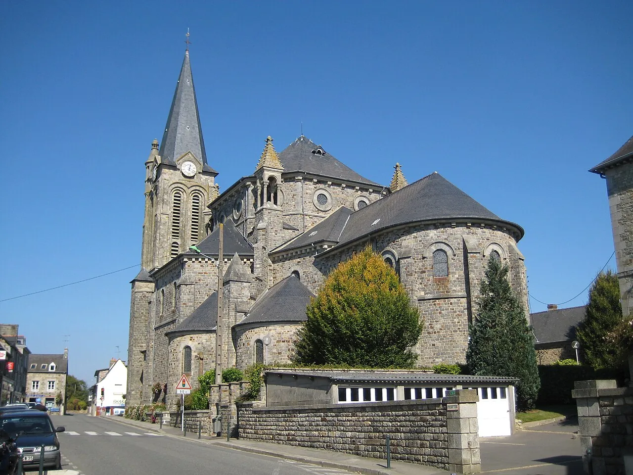 Église de Liffré, commune au nord-est de Rennes, aux portes de la forêt de Rennes, Ille-et-Vilaine