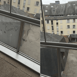 Nettoyage vitres – Rennes (Avant / Après)