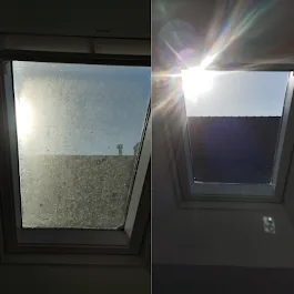 Nettoyage Velux – Rennes (Avant / Après)